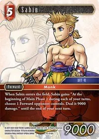 Sabin (Crystal Dominion)