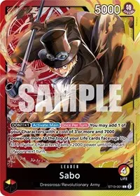 Sabo 001 (Ultra Deck: The Three Brothers)