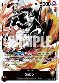 Sabo 001 Parallel (Ultra Deck: The Three Brothers)