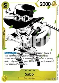 Sabo 007 Parallel (Ultra Deck: The Three Brothers)