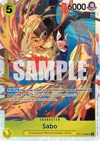 Sabo 008 (Ultra Deck: The Three Brothers)