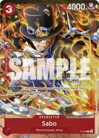 Sabo CS 2024 Event Pack (One Piece Promotion Cards)