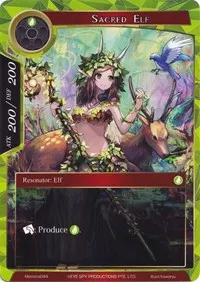 Sacred Elf (Alice Origin Memoria Cards)