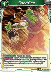 Sacrifice (Colossal Warfare) — Dragon Ball Super CCG Card Value