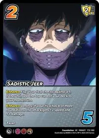 Sadistic Jeer (UniVersus: My Hero Academia: Girl Power)