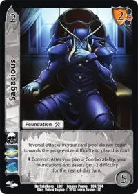 Sagacious (Capcom Casual League Kit) — UniVersus Card Value