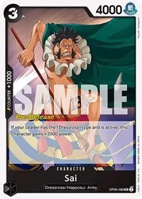 Sai (Wings of the Captain Pre-Release Cards)