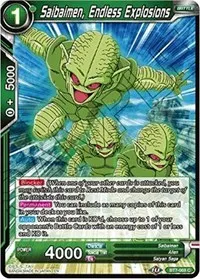 Saibaimen Endless Explosions (Assault of the Saiyans) — Dragon Ball Super CCG Card Value