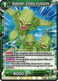 Saibaimen Endless Explosions (Assault of the Saiyans Pre-Release Cards)