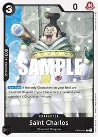 Saint Charlos (Awakening of the New Era)