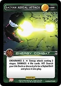 Saiyan Aerial Attack (Panini: Movie Collection)