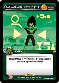 Saiyan Analysis Drill (Panini: Set 1)