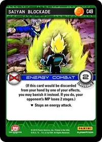 Saiyan Blockade (Panini: Evolution)