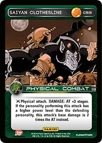Saiyan Clothesline (Panini: Set 1)