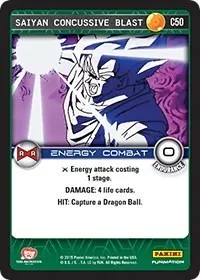 Saiyan Concussive Blast (Panini: Evolution)
