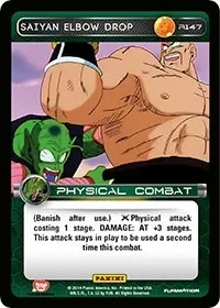 Saiyan Elbow Drop (Panini: Set 1)