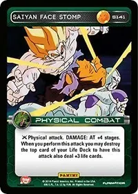 Saiyan Face Stomp (Panini: Set 1)