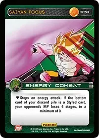 Saiyan Focus (Panini: Set 1)