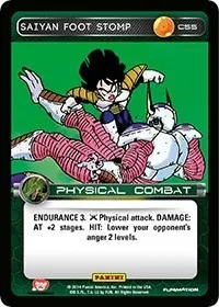 Saiyan Foot Stomp (Panini: Set 1)