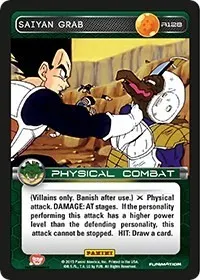 Saiyan Grab (Panini: Heroes & Villains)