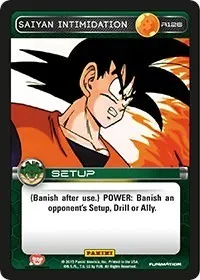 Saiyan Intimidation (Panini: Heroes & Villains)