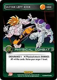 Saiyan Left Kick (Panini: Set 1)