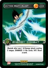 Saiyan Multi blast (Panini: Set 1)