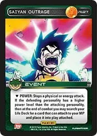 Saiyan Outrage (Panini: Heroes & Villains)