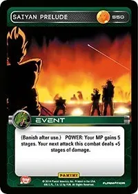 Saiyan Prelude (Panini: Set 1)
