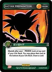 Saiyan Preparation (Panini: Set 1)