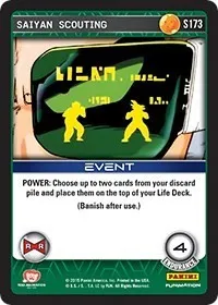 Saiyan Scouting (Panini: Evolution) — Dragon Ball Z TCG Card Value
