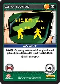 Saiyan Scouting (Panini: Evolution)