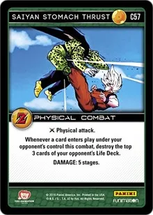 Saiyan Stomach Thrust (Panini: Awakening) — Dragon Ball Z TCG Card Value