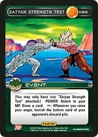 Saiyan Strength Test (Panini: Heroes & Villains)