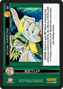 Saiyan Targeting (Panini: Vengeance)