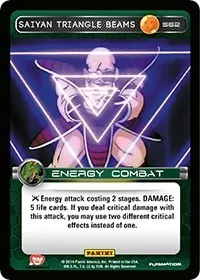 Saiyan Triangle Beams (Panini: Set 1)