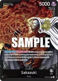 Sakazuki (Starter Deck 6: Absolute Justice)
