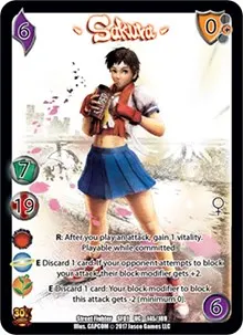 Sakura (Street Fighter CCG)