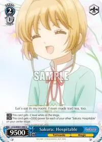 Sakura Hospitable (Cardcaptor Sakura: Clear Card)