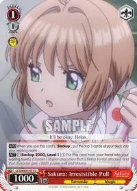 Sakura Irresistible Pull (Cardcaptor Sakura: Clear Card)