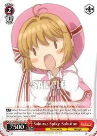 Sakura Spiky Solution (Cardcaptor Sakura: Clear Card)
