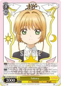 Sakura SR (Cardcaptor Sakura: Clear Card) — Weiss Schwarz Card Value