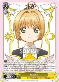 Sakura SR (Cardcaptor Sakura: Clear Card)
