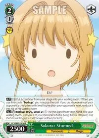 Sakura Stunned (Cardcaptor Sakura: Clear Card)