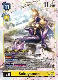 Sakuyamon (Secret Crisis Pre-Release Cards)