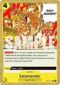 Salamander (The Azure Sea's Seven) — One Piece Card Game Card Value