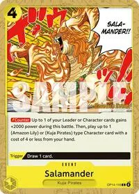 Salamander (The Azure Sea's Seven Release Event Cards)
