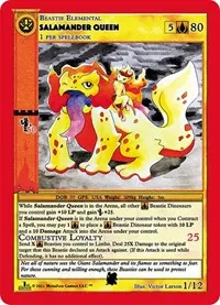 Salamander Queen (Cryptid Nation: First Edition Tribal Theme Decks)