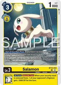Salamon Time Stranger Demo Deck (Digimon Demo Deck Exclusive Cards)