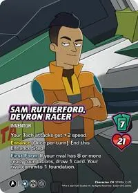 Sam Rutherford Devron Racer (Challenger Series: Star Trek: Lower Decks)